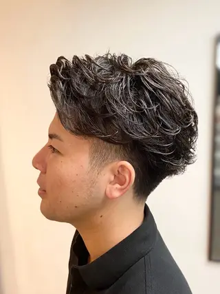 ショート メンズ スカイシープレイス所属・金田 和大のヘアスタイル