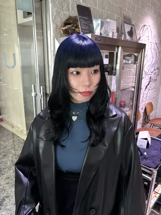 カラー AYANE 韓国ヘア /レイヤーカットのヘアスタイル