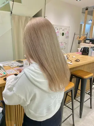 ロング カラー THE ESCALA 町田所属・町田縮毛矯正/ 髪質改善/美髪特化のヘアスタイル