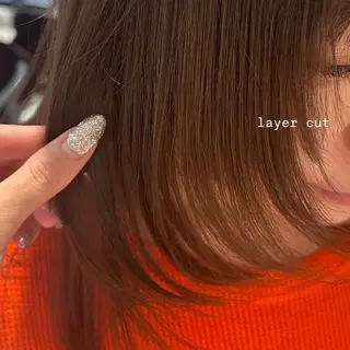 ミディアム ニュアンスカラー/ amikaのヘアスタイル