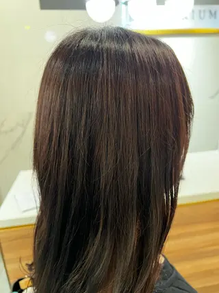 カラー トーンアップ🦢 ユメのヘアスタイル