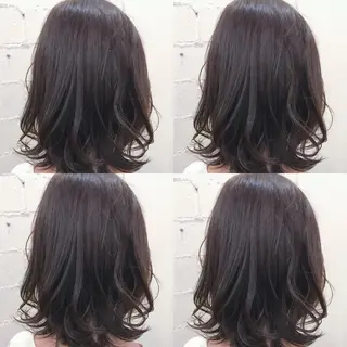 ミディアム カラー 口コミ評価4.9⭐︎ カワナベ マサシのヘアスタイル