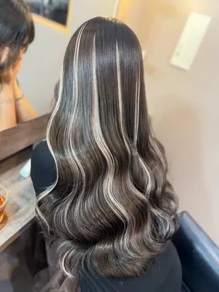 ロング カラー エクステ💖艶カラー ,ハイトーン/あいかのヘアスタイル