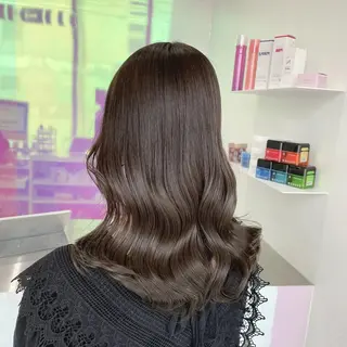 カラー 韓国艶髪💍トレンド レイヤー/横浜美容室のヘアスタイル