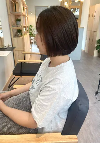 ショート カラー SORA.桂川店所属・内野 友貴のヘアスタイル