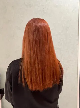 ロング カラー オプスヘアーフェリース所属・土井遥風/福岡天神/ 縮毛矯正モデル募集中のヘアスタイル