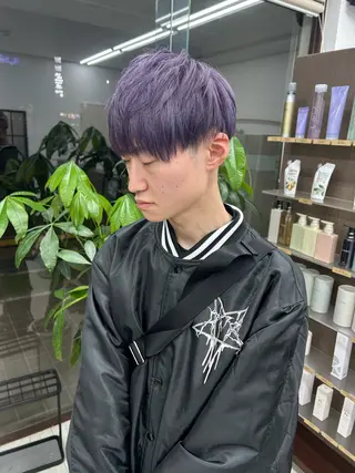 ショート メンズ メンズパーマの達人 /タカシマ　ダイスケのヘアスタイル