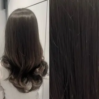 ロング カラー ラフィスヘアードープ所属・👑髪質改善wカラー /ハイトーン/アユカのヘアスタイル