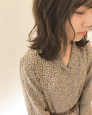 ミディアム カラー 店長 ✂️ムラカミ キラリのヘアスタイル