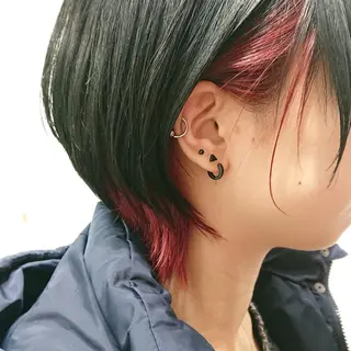 ショート カラー AKAMEE 表参道所属・✨360°褒められ ヘア✨️井上雄輝のヘアスタイル