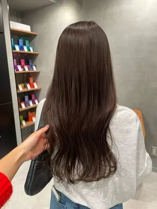 ロング カラー 暖色レイヤー 🥀REIRIのヘアスタイル