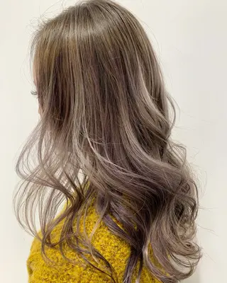 ロング カラー 杉原 悠司のヘアスタイル