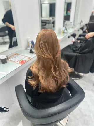 ロング カラー トレンドモテヘア🎀 minato🍨🩰のヘアスタイル