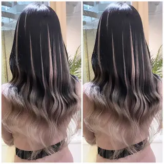 ロング 🦋プルエクステ ARISA🦋のヘアスタイル