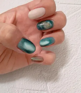 ネイル nail salon Farbe〜ファルべのネイルデザイン