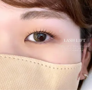 メンズ マツエク・マツパ アイブロウ Le'afirst 大阪梅田所属・Le'a first 🤍店長yuukaのマツエク・マツパデザイン