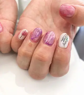 ネイル nuk.所属・坂本 萌のネイルデザイン