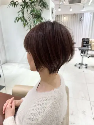 ショート ボブ/ショート/山見 陽のヘアスタイル