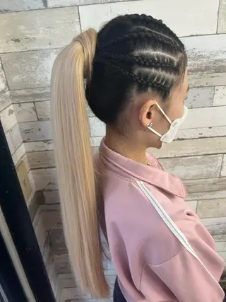 ミディアム B-W ⭐️REIKOのヘアスタイル