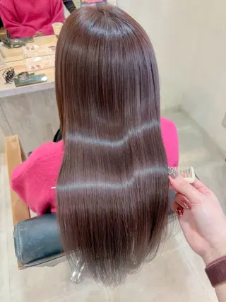 ロング カラー 🍒透明感カラー🍒 Suzuka♡のヘアスタイル