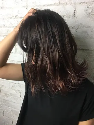 ミディアム カラー boutique misakiのヘアスタイル