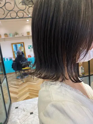 ショート ボブ韓国風レイヤー 髪質改善/畠中ケントのヘアスタイル