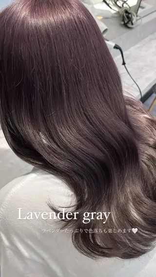 カラー Kaho🤍レイヤー ※女性限定のヘアスタイル