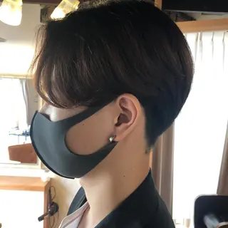 ショート メンズ🍃ナチュラル 韓国風ヘアRENのヘアスタイル