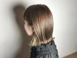 ミディアム カラー ショート/レイヤー なら石井知希のヘアスタイル