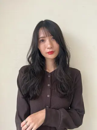 ロング カラー BLENDby happiness所属・KAORU/絹髪 /髪質改善/奈良のヘアスタイル