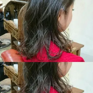 ミディアム カラー RITA Hairs所属・Kawamoto Shinyaのヘアスタイル