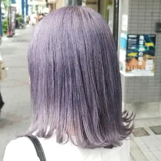 ミディアム カラー 植田 /エクステ /ブリーチ/髪質改善のヘアスタイル