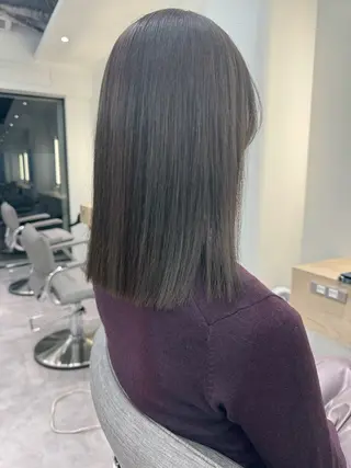 ミディアム 仲川 和人のヘアスタイル