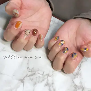 ネイル Hair salon Irie所属・與儀 知佳のネイルデザイン