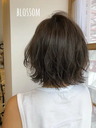 ショート カラー ブリーチカラー🌈 石垣翔太のヘアスタイル