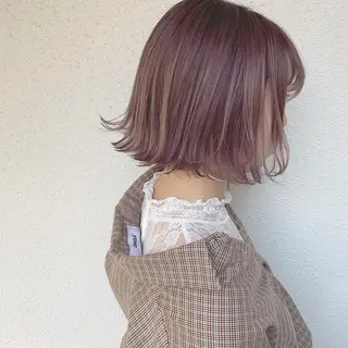 ショート カラー インナーカラー/天神 ブリーチ/吉田のヘアスタイル