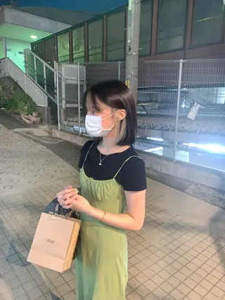 ミディアム Liike所属・🎀透明感カラー🎀 Yurinoのヘアスタイル