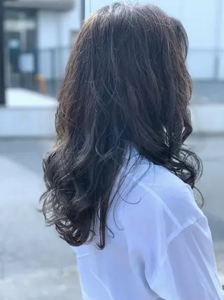 セミロング カラー CLASSICO hair 京田辺店所属・浜井 尚希のヘアスタイル