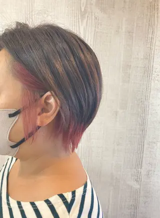 ショート TELA HAIR幕張本郷店所属・TELA幕張本郷店 Namikaのヘアスタイル