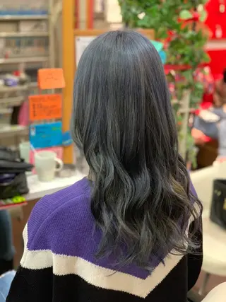 ロング たけい ゆうきのヘアスタイル