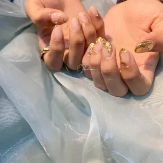 ネイル ゆびのさき所属・shiho /Petillantのネイルデザイン