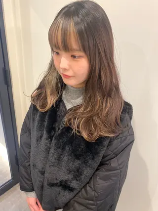 セミロング 🍑 モモカ🍑のヘアスタイル