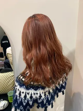 セミロング カラー 中目黒🌼 🌼ハナのヘアスタイル