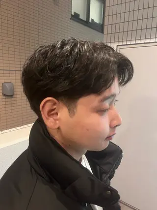 パーマ メンズ green登戸所属・GINJI 💈のヘアスタイル