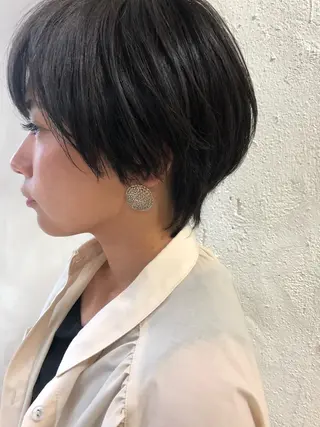ショート せこぐち まいのヘアスタイル
