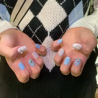 ネイル 韓国🩶Y2Kネイル 💫くれはのネイルデザイン