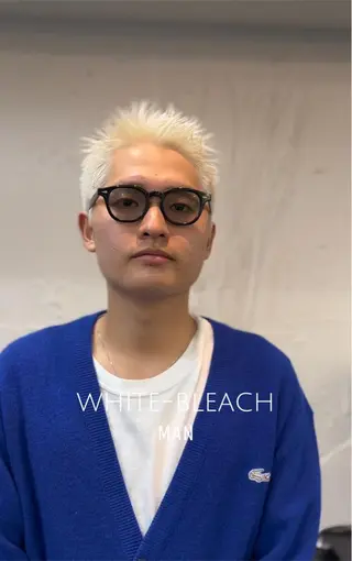 ショート カラー メンズ JUNE CORE所属・松村 翔のヘアスタイル