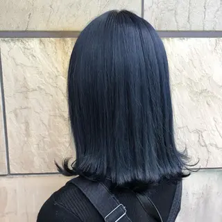 セミロング 🦄艶カラー×韓国 NANA💎🐬のヘアスタイル