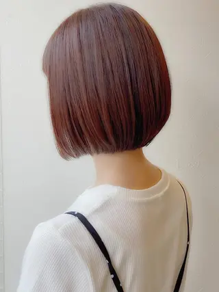 ショート 大阪ウルフカット 🐺デザインカラーのヘアスタイル