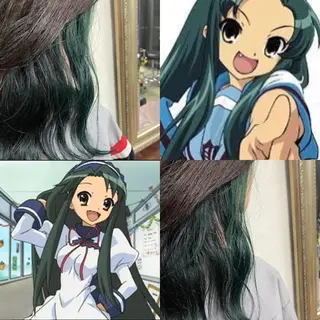 ミディアム カラー パーマ ヘアアレンジ 年間1500人担当 代表 南一路のヘアスタイル